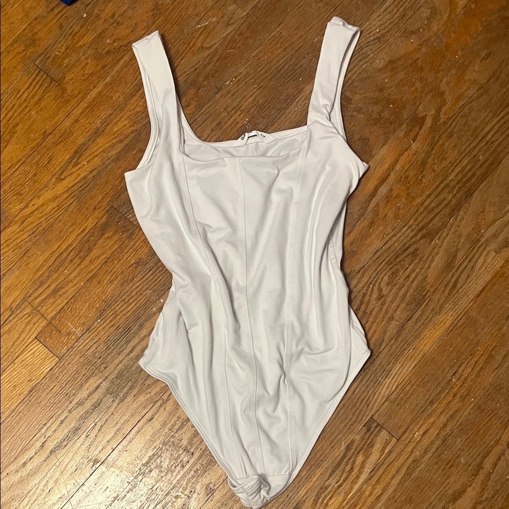 Aeropostale Cream Bodysuit